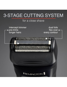 Afeitadora eléctrica Remington F4 Style Series, recargable 2