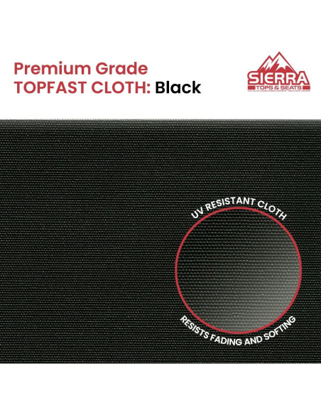 Techo Convertible Nissan 350Z 2004-2009 Sierra Auto Tops Negro