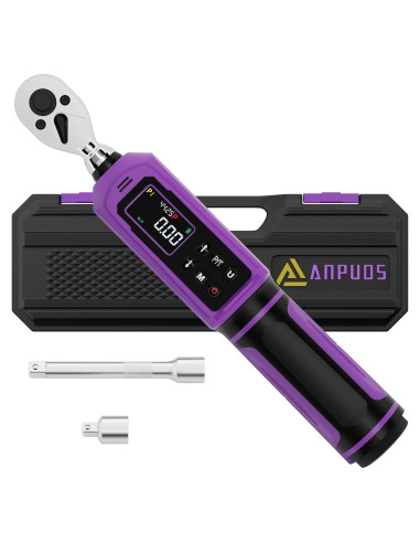 Llave de Torque Digital ANPUDS 3/8" 0.9-60 Nm Precisión +/-1%