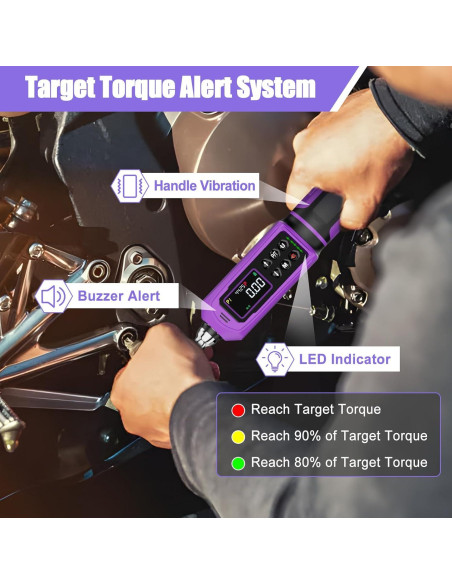 Llave de Torque Digital ANPUDS 3/8" 0.9-60 Nm Precisión +/-1%