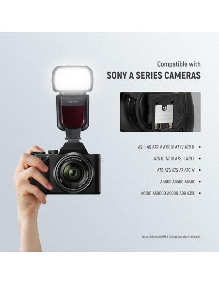 Flash NEEWER NW635II-S TTL para Cámara Sony - 400g, GN58