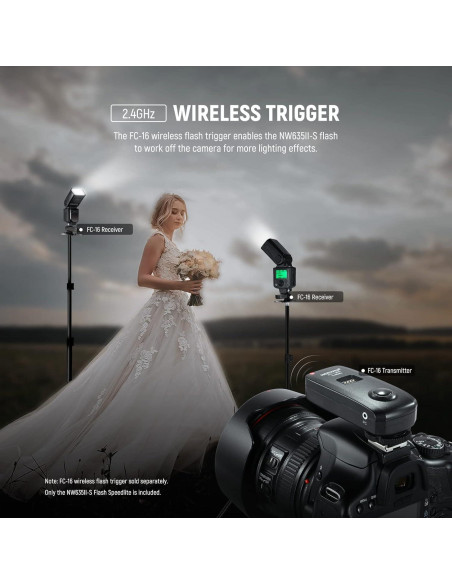 Flash NEEWER NW635II-S TTL para Cámara Sony - 400g, GN58