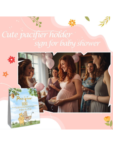 Set de Caza de Chupetes Mini Azules Winnie - 50 Piezas