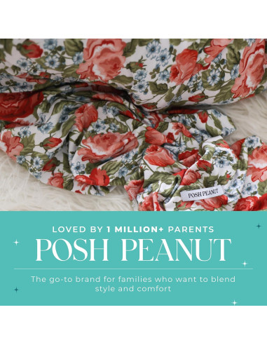 Conjunto de Manta de Envolver Posh Peanut Alma 111.76 cm