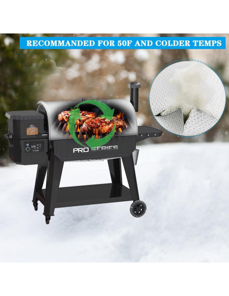 Manta Térmica Aislante FORYEYC para Parrilla Pit Boss 1150