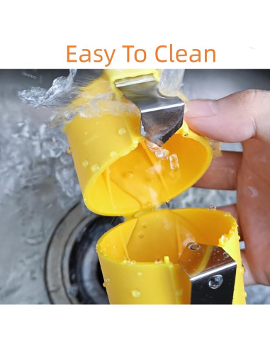 3 Piezas Abridor de Cáscara de Huevo CRIVERY - Manual, Portátil