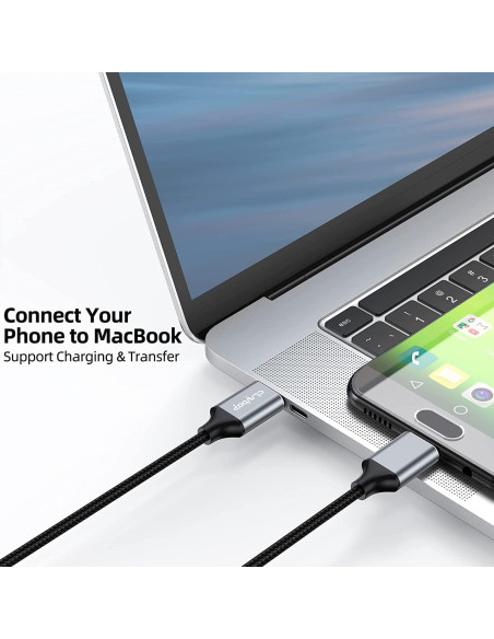 Cable Micro B USB 3.0 CLAVOOP 0.46m 5 Gbps Alta Velocidad