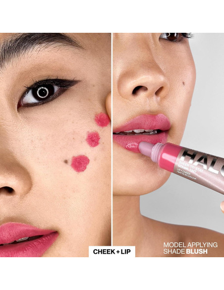 Smashbox Halo Sheer Cheek y Lip Tint 10 ml - Rubor Rosa Cálido