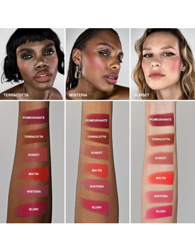 Smashbox Halo Sheer Cheek y Lip Tint 10 ml - Rubor Rosa Cálido