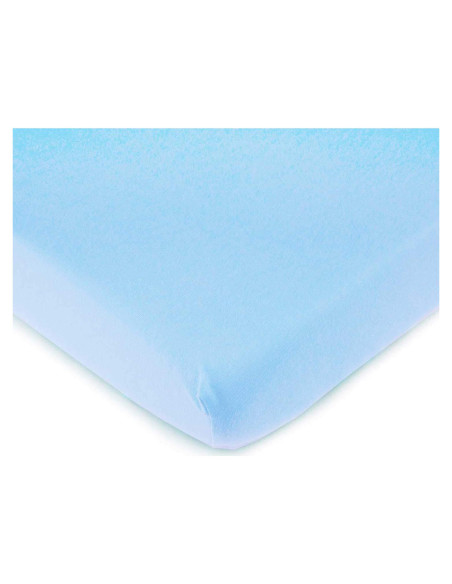 Sábana Cuadrada 100% Algodón SheetWorld 36x36 Azul Orgánico