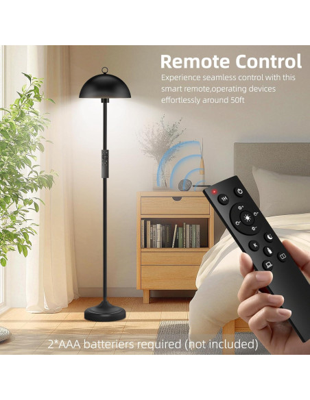 Lámpara de Pie Inteligente GDRKNP 165 cm Control Remoto