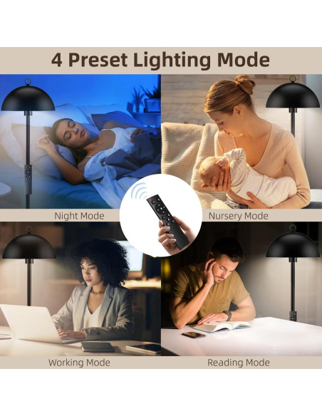 Lámpara de Pie Inteligente GDRKNP 165 cm Control Remoto