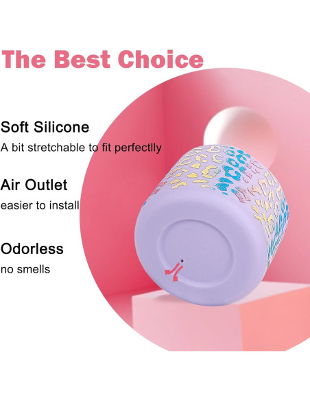 Bota de Silicona WK IEASON para Botella Owala 710ml - 2 Piezas