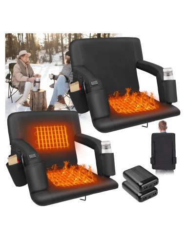 Asiento de Estadio Calentado Moteoza 63,5 cm 6 Posiciones