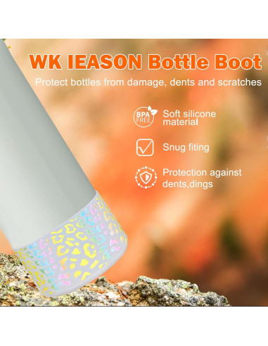 Bota de Silicona WK IEASON para Botella Owala 710ml - 2 Piezas