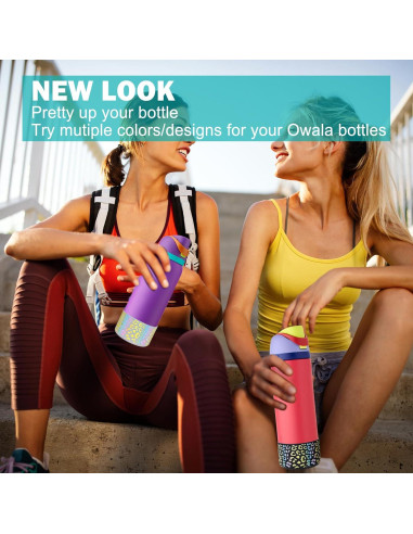 Bota de Silicona WK IEASON para Botella Owala 710ml - 2 Piezas
