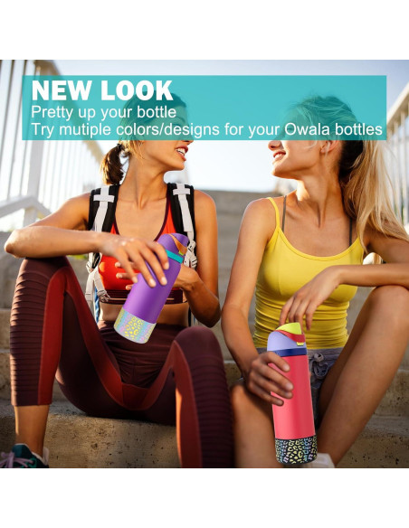Bota de Silicona WK IEASON para Botella Owala 710ml - 2 Piezas