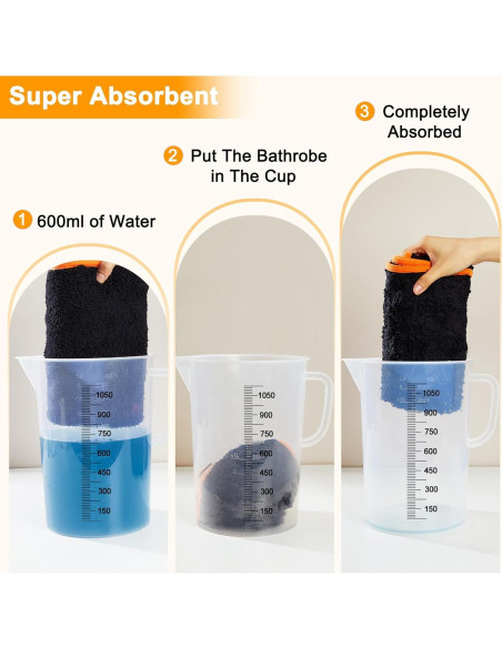 Bata de baño para perros Unicorn Catcher S-XXL absorbente