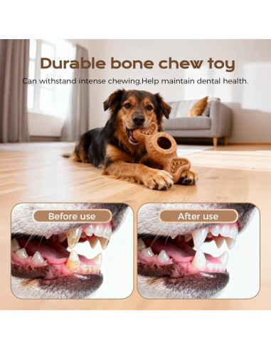 Hueso Congelado para Perros EHWZ - Juguete Masticable 7.4cm