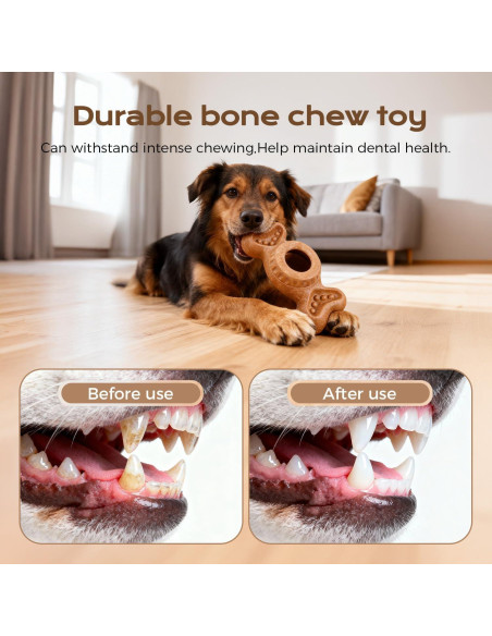 Hueso Congelado para Perros EHWZ - Juguete Masticable 7.4cm