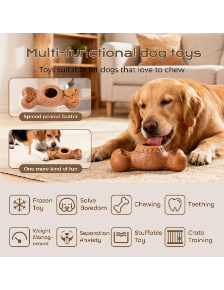 Hueso Congelado para Perros EHWZ - Juguete Masticable 7.4cm