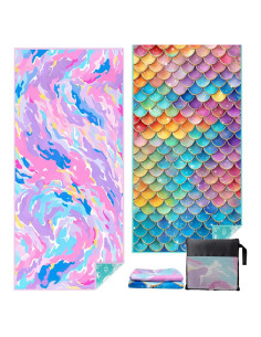 Juego de Toallas de Playa Vimorco 2 Piezas Secado Rápido 183x79cm