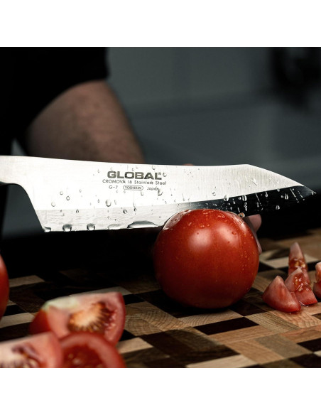 Cuchillo Deba Global G-7 de 17.8 cm - Acero Inoxidable Japonés