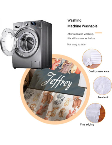 Manta Personalizada Sandilya 76.2x101.6cm Animales