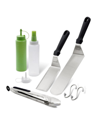 Juego de Espátulas de Acero Inoxidable Anmarko - 4 Piezas