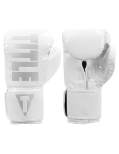 Guantes de Entrenamiento Elásticos 14 oz Title Boxing Negro/Dorado