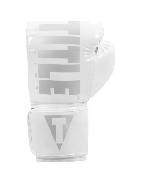 Guantes de Entrenamiento Elásticos 14 oz Title Boxing Negro/Dorado