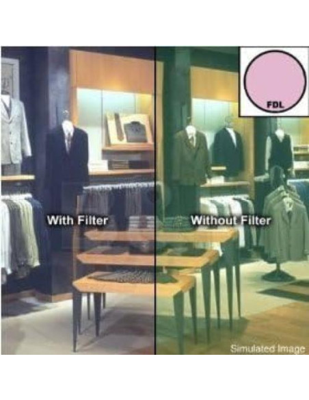 Juego de Filtros 52mm UV Fluorescente Polarizador Blue Nook