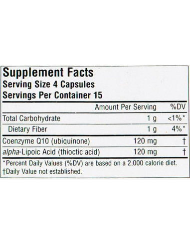 Coenzima Q10 30mg Source Naturals - 60 Cápsulas Antioxidantes
