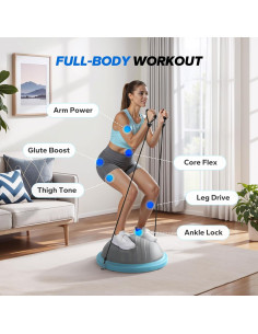 Entrenador de Bola de Equilibrio MERACH MR-2506WL 46cm Azul 2