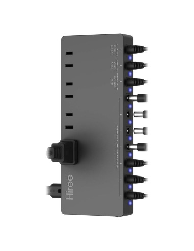 Fuente de Alimentación Hiree para Pedales de Guitarra 10 Salidas DC 9V/12V/18V