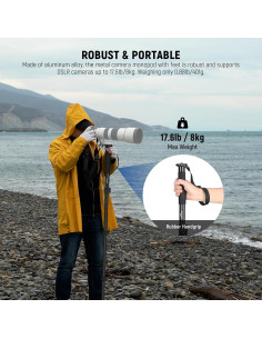 Monopie NEEWER TP41 155cm Aluminio para Cámara DSLR 2