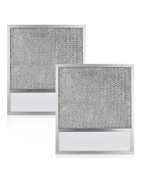 Filtro de grasa de aluminio KTWT para campana extractora 2 piezas 27.94x30.48 cm