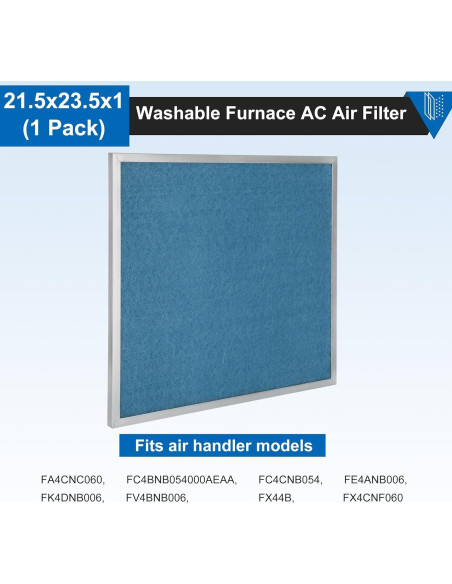 Filtro de AC KFAFK0412XXL Virego 54.6 x 59.7 x 2.5 cm