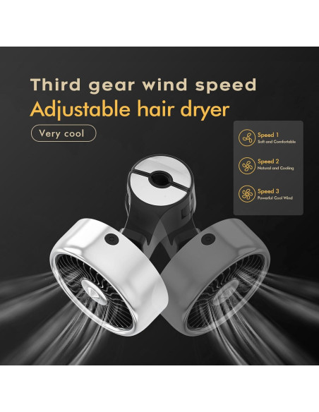 Ventilador de Asiento Portátil Kwak QTT290 USB 3 Velocidades LED