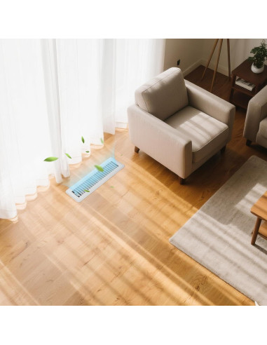 Rejilla de Piso 5x30.5 cm VENISCC - 4 Paquete Ajustable