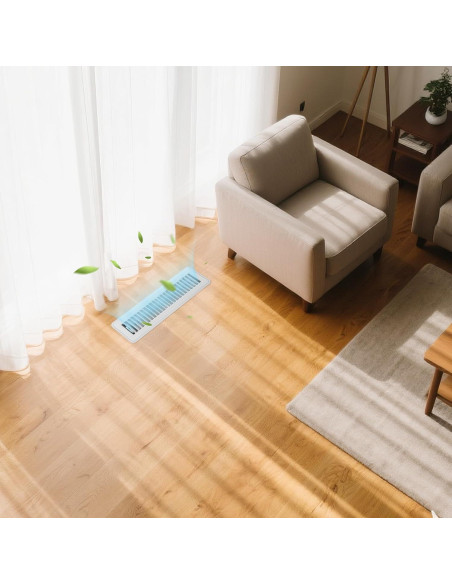 Rejilla de Piso 5x30.5 cm VENISCC - 4 Paquete Ajustable