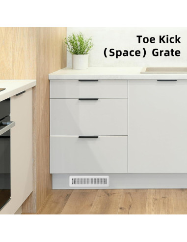 Rejilla de Piso 5x30.5 cm VENISCC - 4 Paquete Ajustable