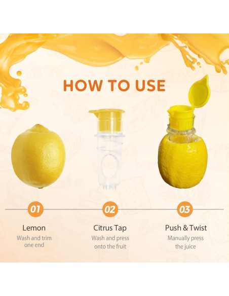 Prensa de Limón Manual Mfxalx 2 Piezas Amarillo y Verde