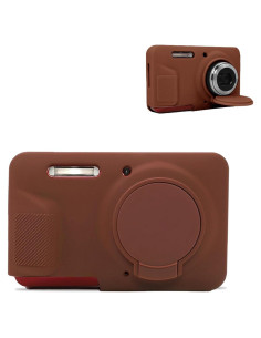 Funda protectora de silicona Kodak PIXPRO FZ55 - Marrón