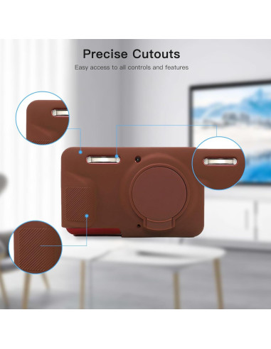 Funda protectora de silicona Kodak PIXPRO FZ55 - Marrón