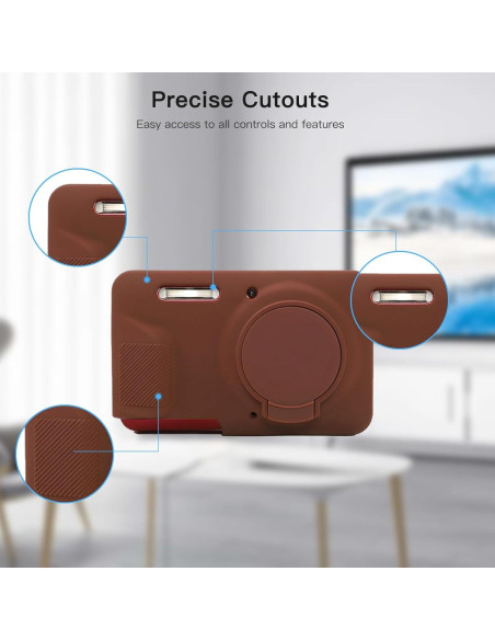 Funda protectora de silicona Kodak PIXPRO FZ55 - Marrón