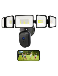 Cámara de Seguridad iMaihom Floodlight 2K QHD con Luz 5500LM