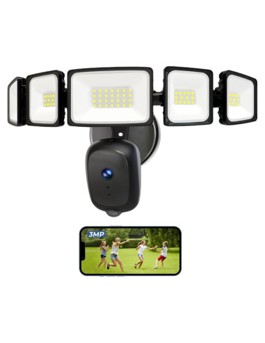 Cámara de Seguridad iMaihom Floodlight 2K QHD con Luz 5500LM