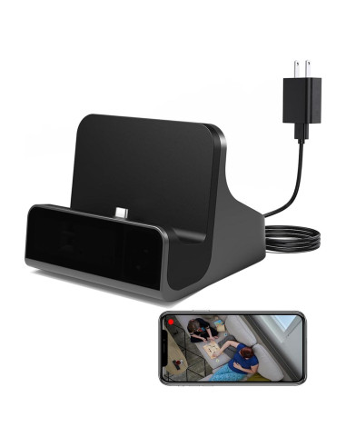 Cargador de Teléfono con Cámara Espía HD 2K LIZVIE