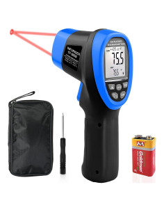 Termómetro láser infrarrojo INFURIDER YF-985B -50C a 1360C
